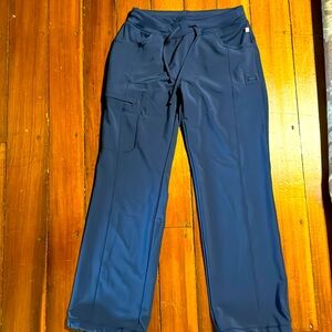 Navy infinity scrub bottom size medium. Worn one time.